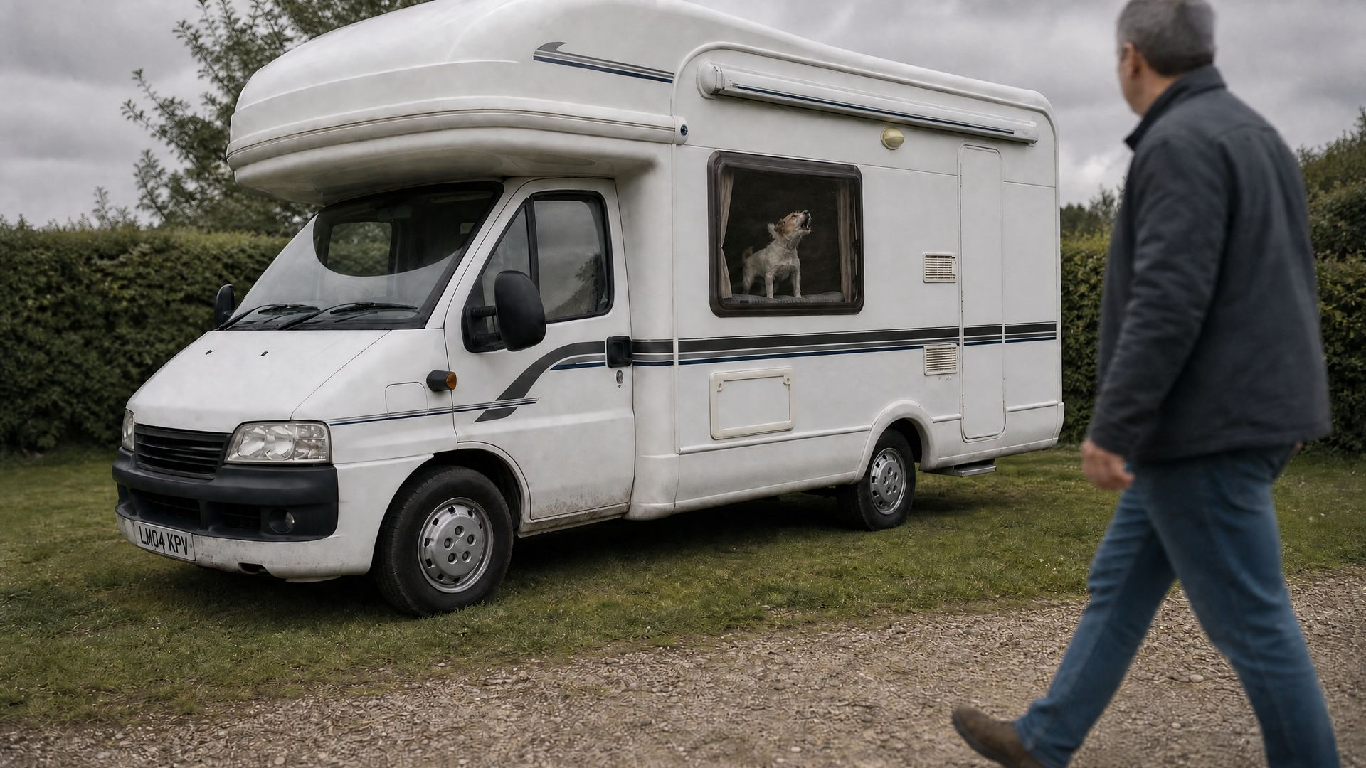 06_dog_barking_inside_motorhome_window